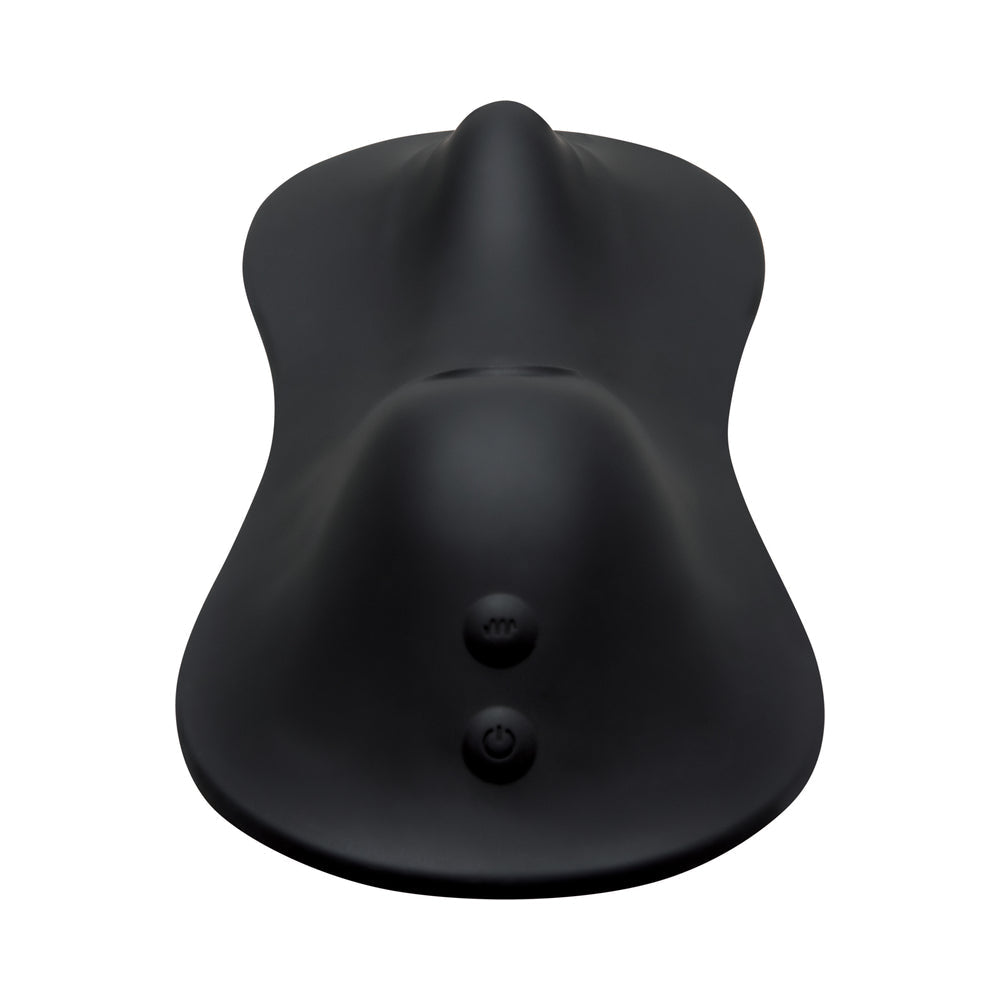 The Cowgirl Rodeo Rumbler Premium Sex Machine in sleek black design with controls for customizable pleasure.