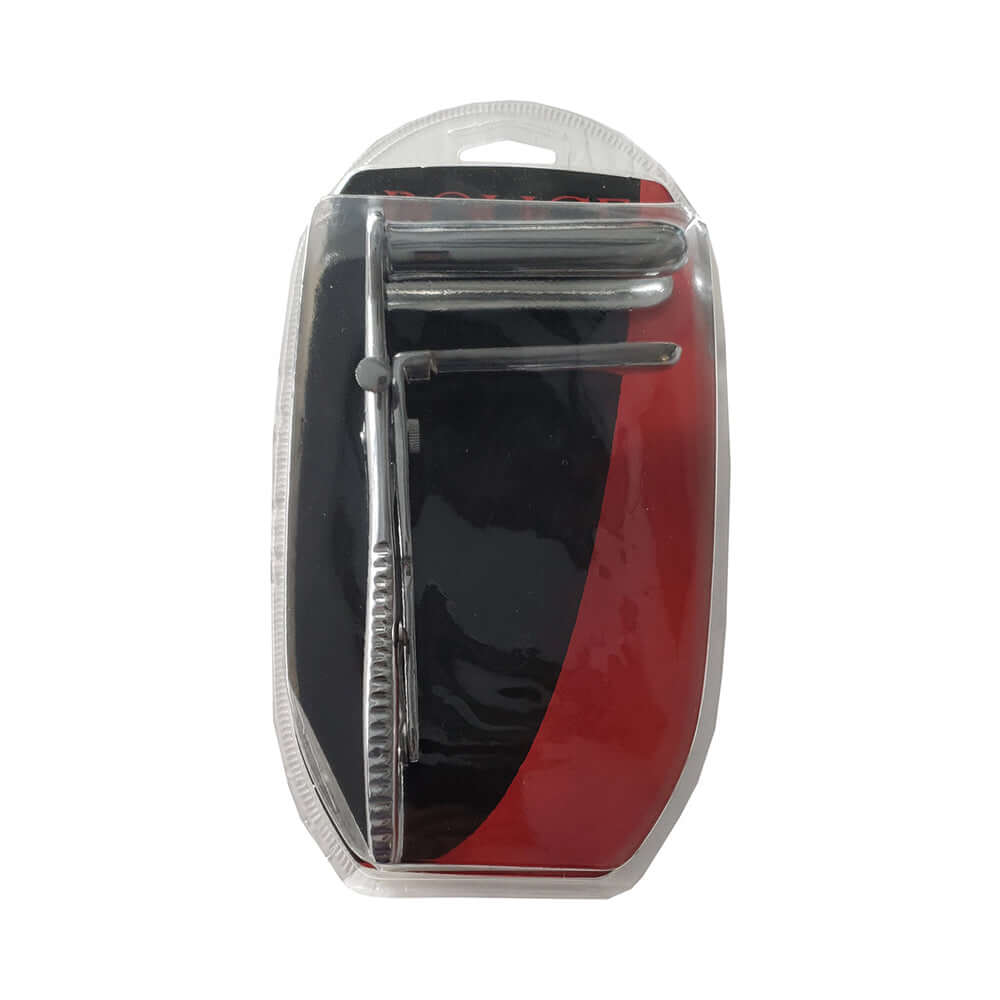 Rouge Stainless Steel Mathieu 3-Prong Speculum packaging with precision-crafted stainless steel instrument