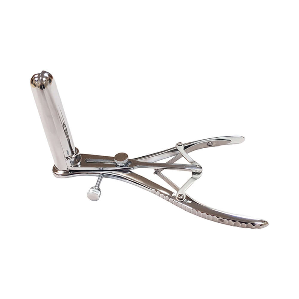 Rouge Stainless Steel Mathieu 3-Prong Speculum designed for controlled expansion and smooth operation.