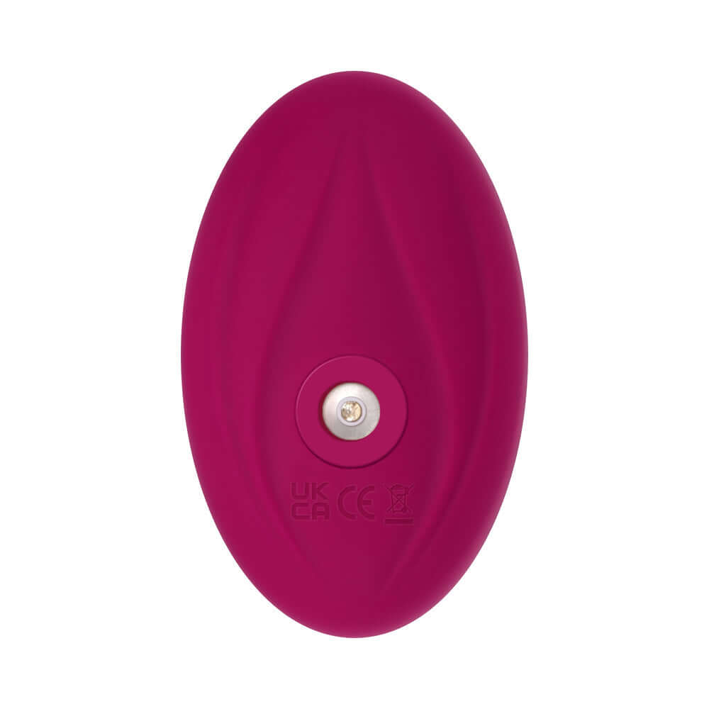 Evolved Cherry Pose Flexible Vibrator with Remote in vibrant cherry color, designed for customizable pleasure and full-body stimulation.