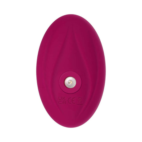 Evolved Cherry Pose Flexible Vibrator with Remote in vibrant cherry color, designed for customizable pleasure and full-body stimulation.