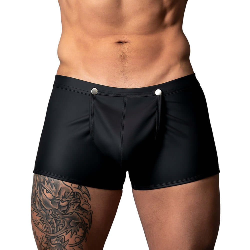 Male Power Oh Snap! Snap Off Short Black S