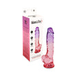 Adam and Eve Sunset Dreams Realistic Dildo 9.5 inches displayed with colorful ombre design and packaging.