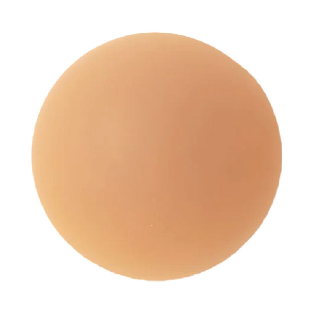 Pastease Halos Silicone Nipple Covers Small A-C Cup in smooth beige silicone for seamless coverage.