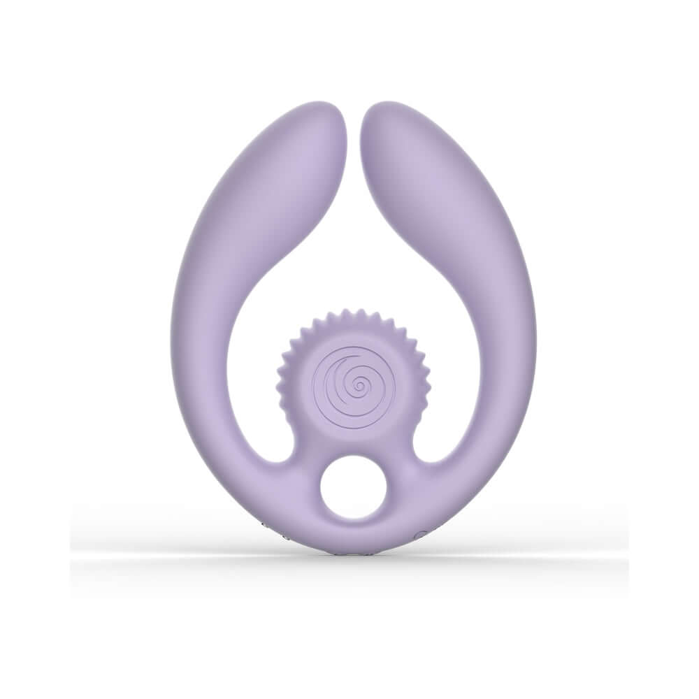 SVibe Snail GIZI Duo Couples Stimulator Lilac designed for synchronized partnered pleasure.