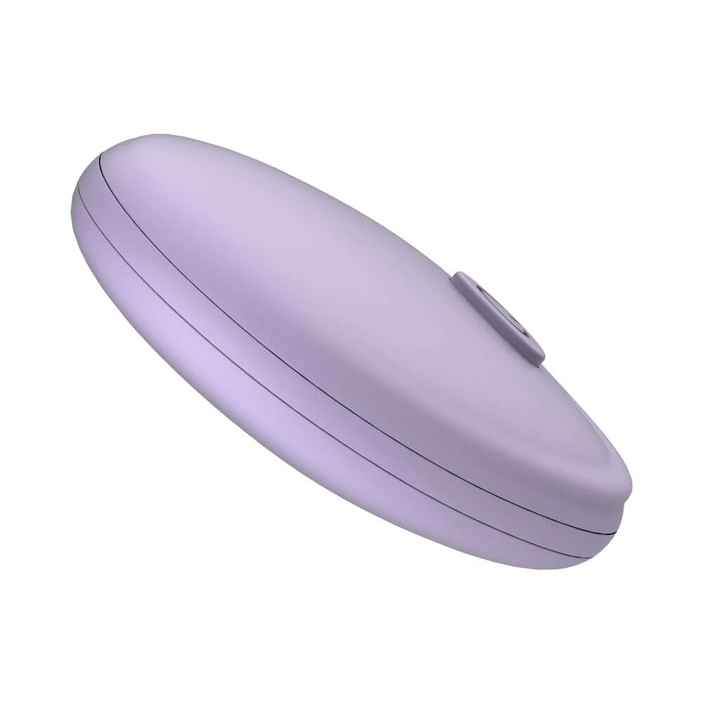 SVibe Snail GIZI Duo Couples Stimulator Lilac side view showcasing its sleek design and lilac color.