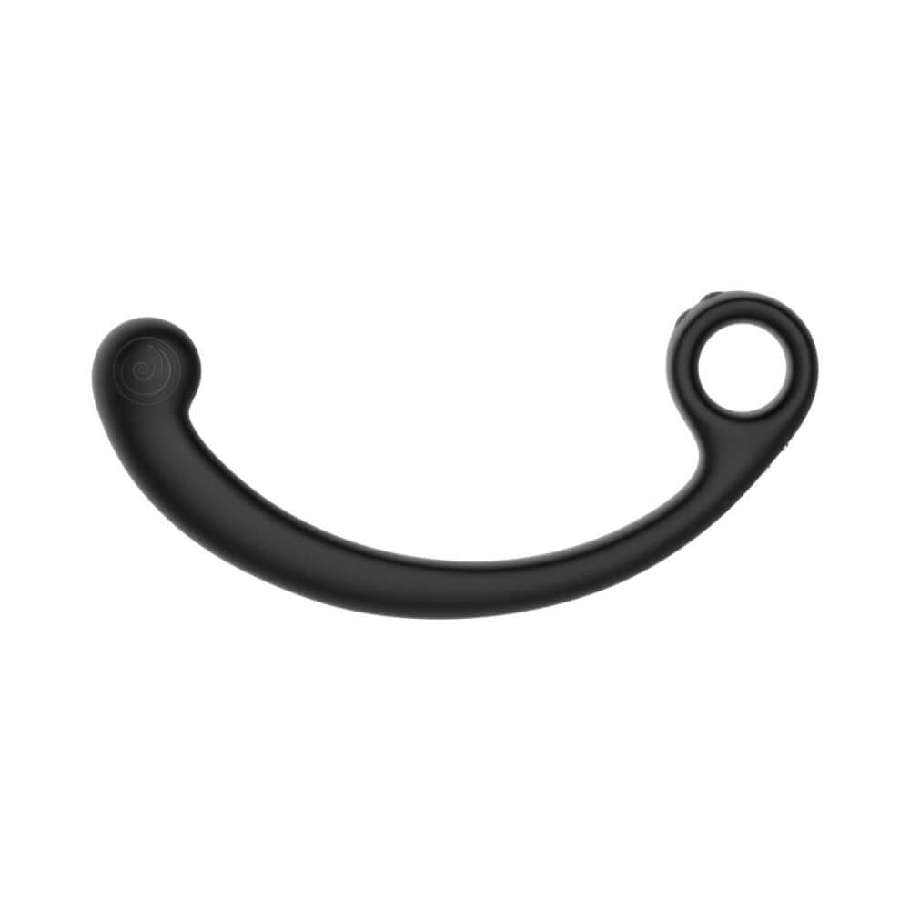 SVibe Snail AXI Spot Wand Granite Noir sleek design in black color, showcasing advanced pleasure technology.