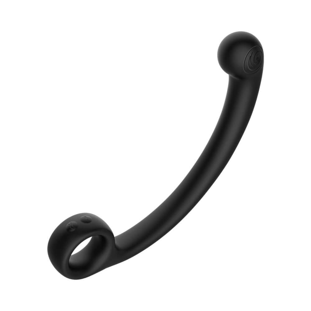 SVibe Snail AXI Spot Wand Granite Noir, innovative stimulator with AuraTouch Technology for precision pleasure.