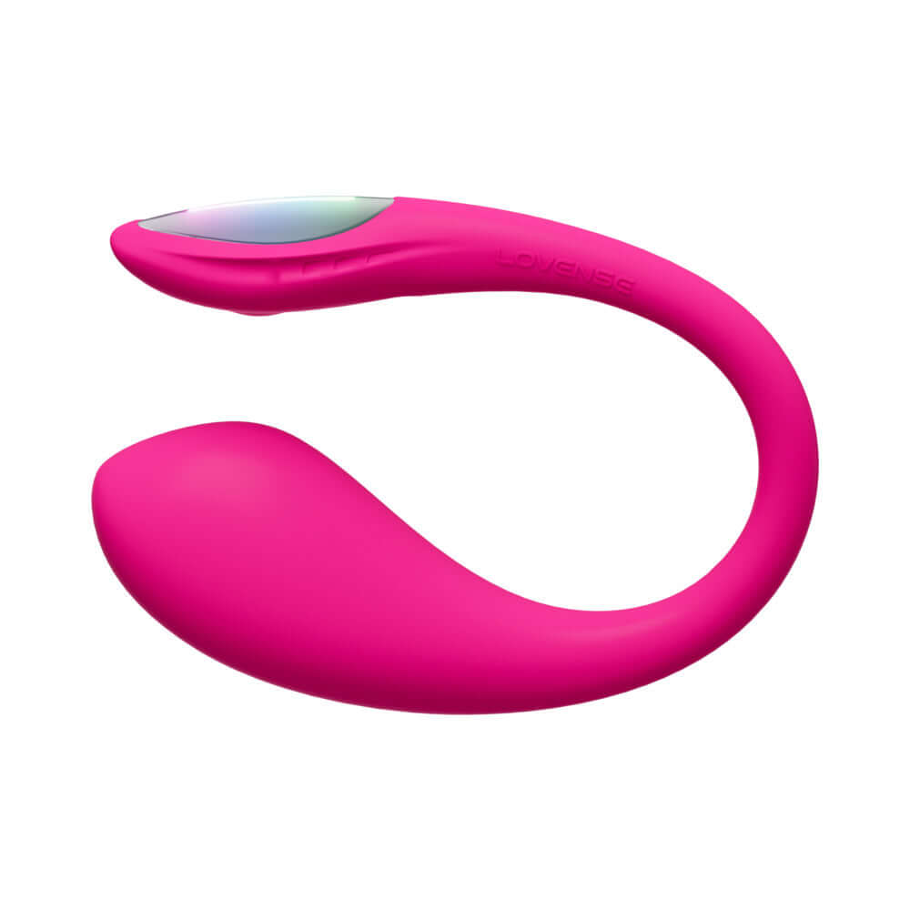 Lovense Lush Mini G-spot Egg Vibrator in pink, designed for deep G-spot stimulation and app control.