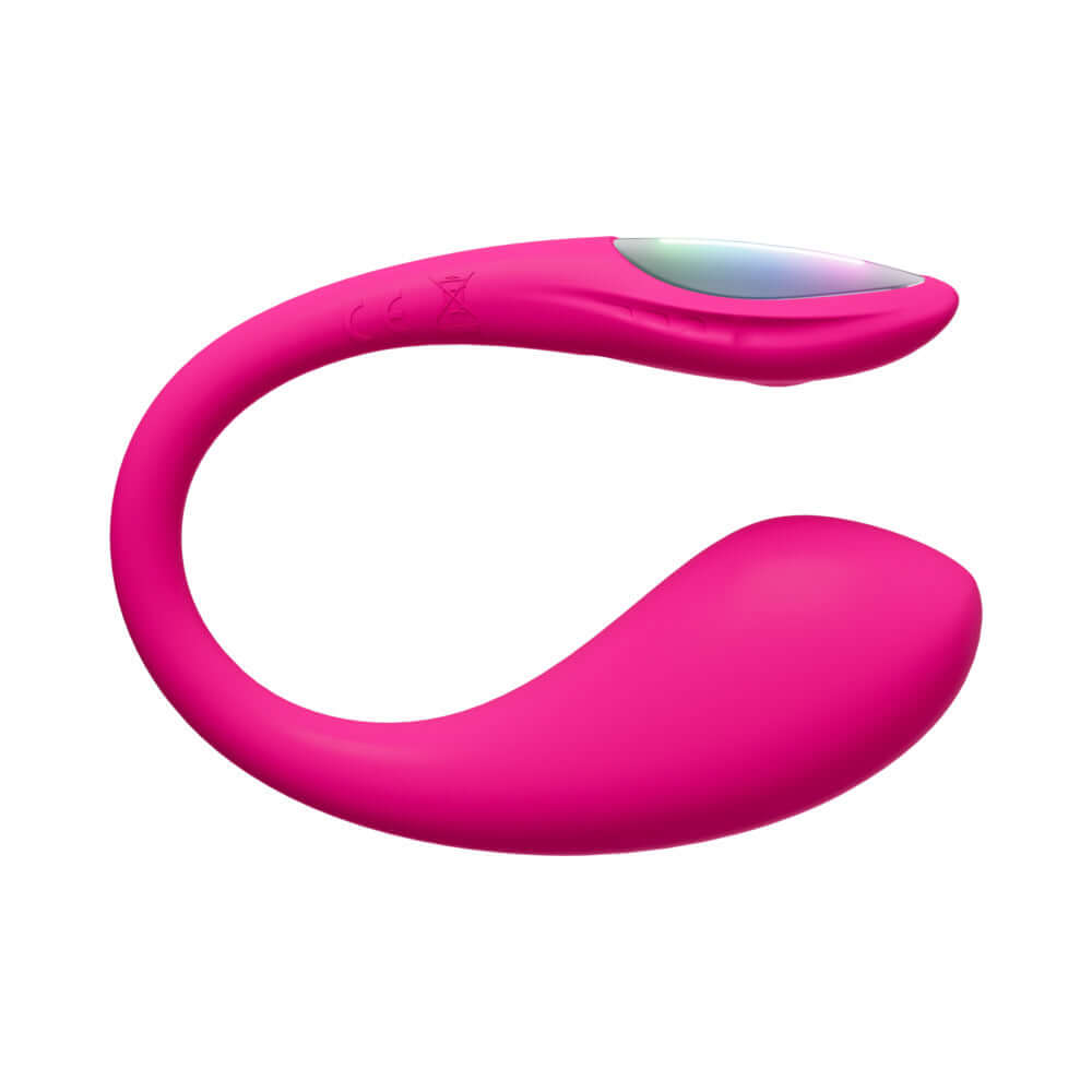 Lovense Lush Mini G-spot Egg Vibrator in pink, designed for intense G-spot stimulation and app control.
