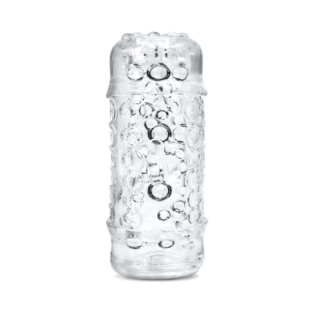 The Handy Mermaid Collection Pearl Sleeve with unique pearl-inspired interior for textured stimulation.