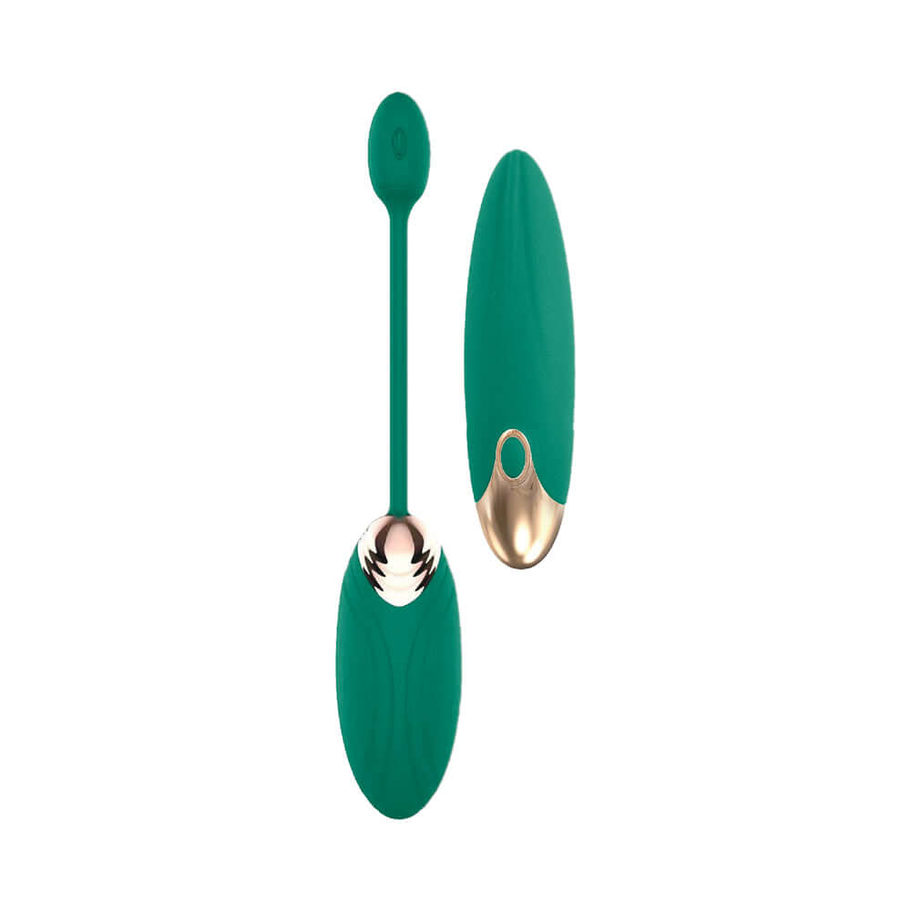 Blaze Dual Massager Kit Green displaying its versatile two-in-one design for customizable pleasure.