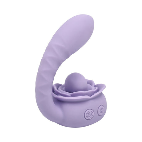 Adam and Eve Lilac Licks Dual Clitoral Tongue Teaser designed for sensation and pleasure.