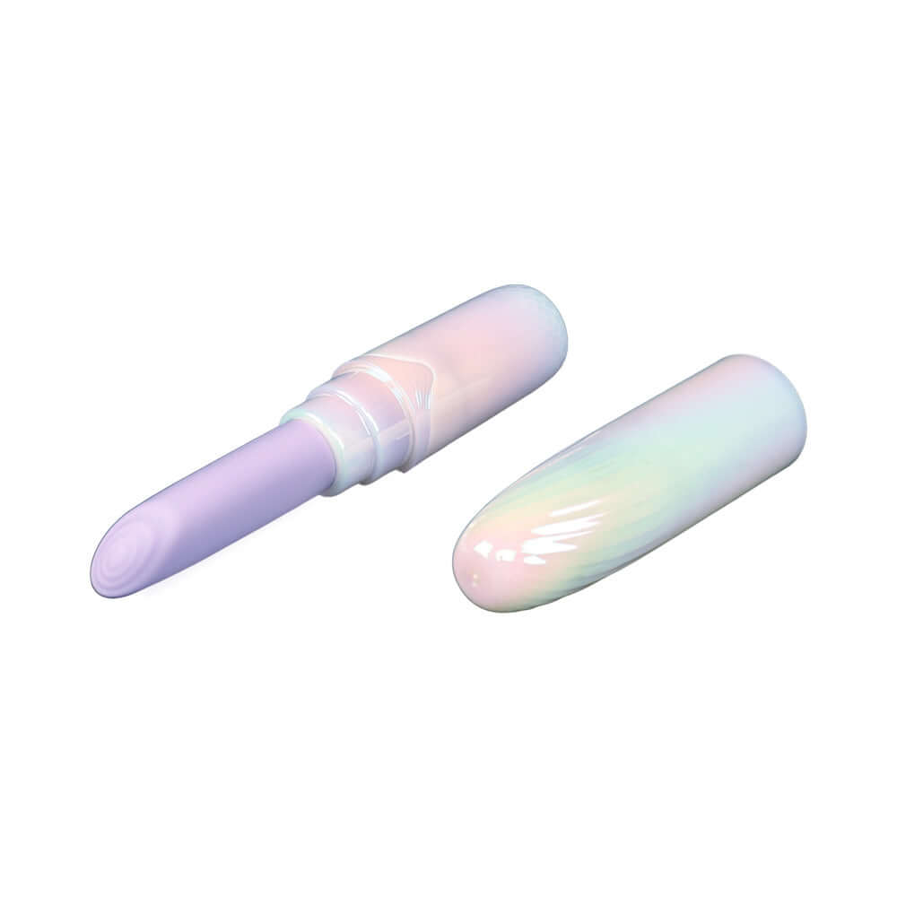 Adam and Eve Pouty Pucker Lipstick Vibe in pastel colors, designed as a discreet travel-ready vibrator.