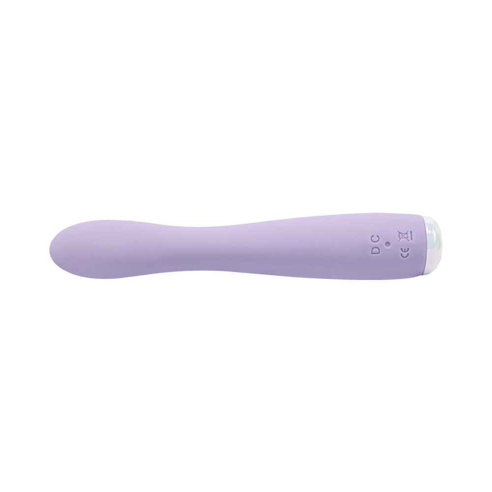 Adam and Eve Slim Lady Rabbit Dual Motor Vibe in lavender, sleek design for targeted pleasure.