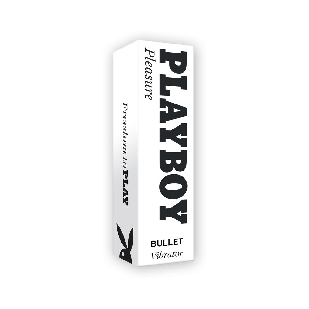 Playboy Pleasures 70th Anniversary Bullet packaging, sleek design for ultimate sensual pleasure.