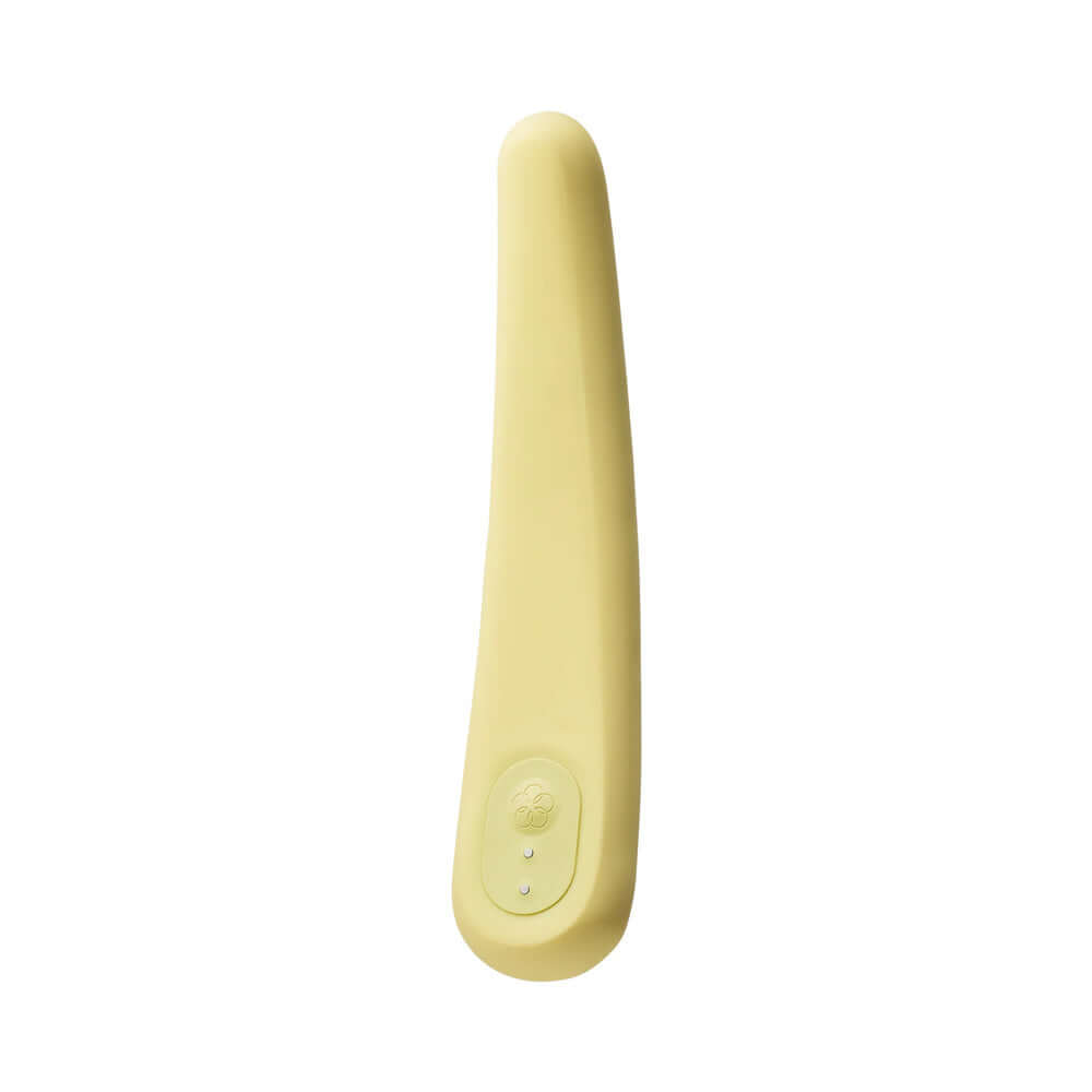 iroha tsuki MIKAZUKI Massager with a sleek yellow design and easy-to-use control interface.