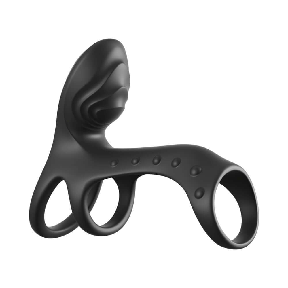 Fantasy C-Ringz Ultimate Couples Cage Pro Black for enhanced couple's pleasure and stimulation.