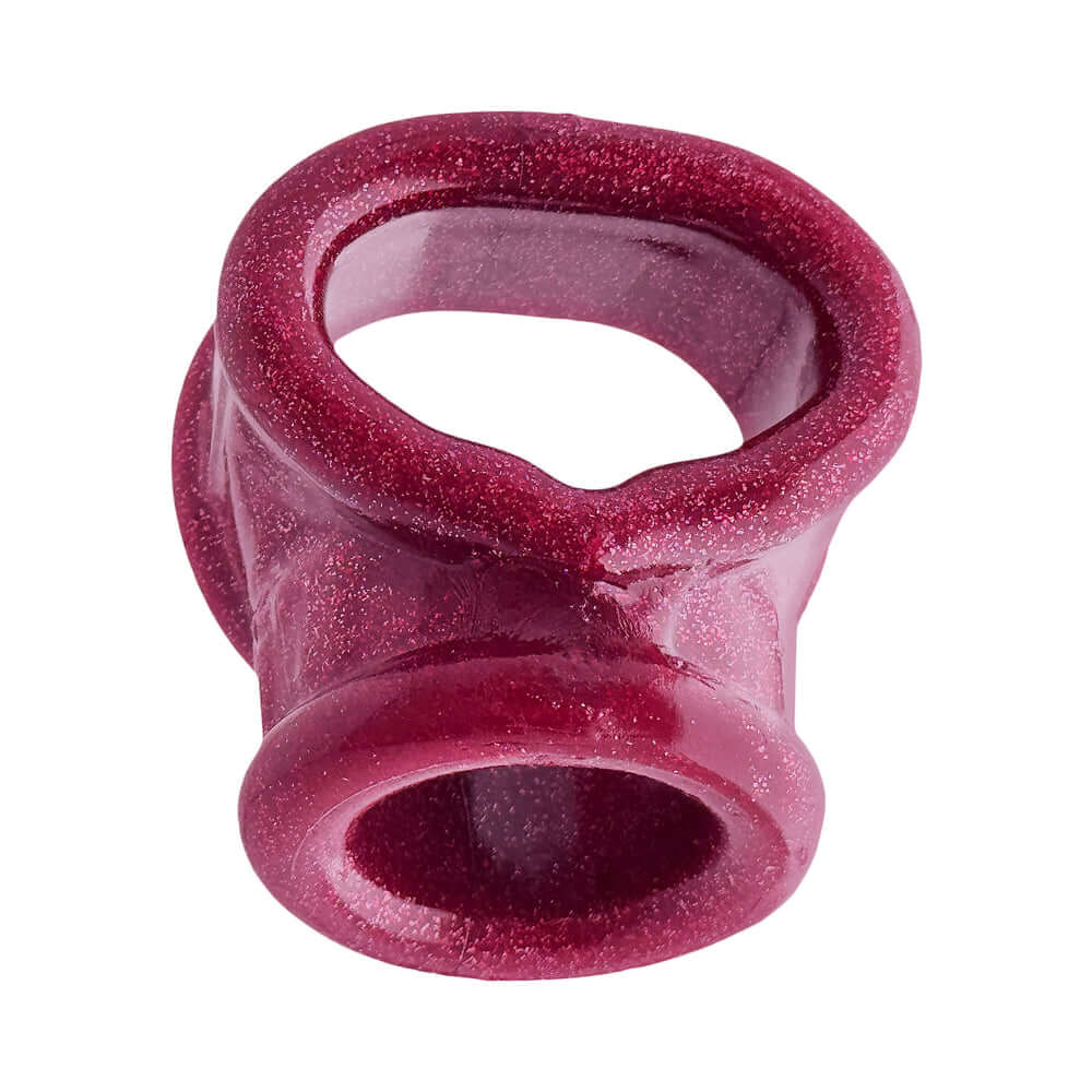 Oxballs Cocksling Fit Sling Cherry Lips in a sleek cherry color, designed for a snug and comfortable fit.