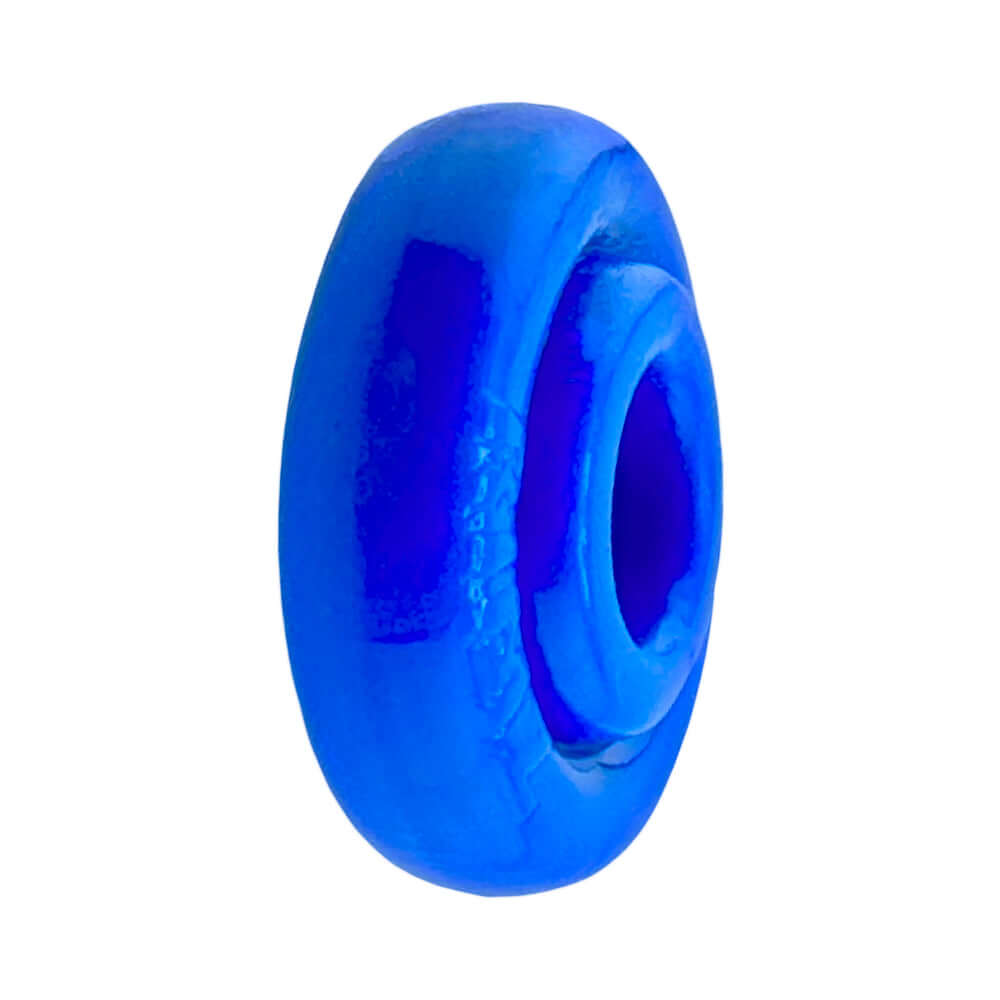 Oxballs Rimz Single Ring Pool in vibrant blue color showcasing its comfort-fit design.