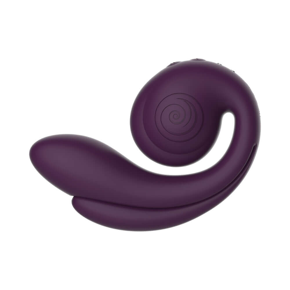 SVibe Snail Gizi Pro Vibrator Grapo, wearable silicone vibrator for stable triple-zone stimulation.