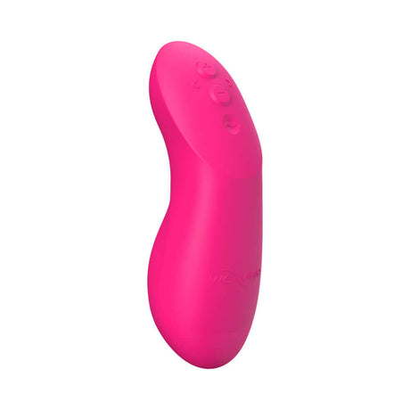 We-Vibe Chorus Pro Couples Massager Electric Pink remote control in vibrant pink color.
