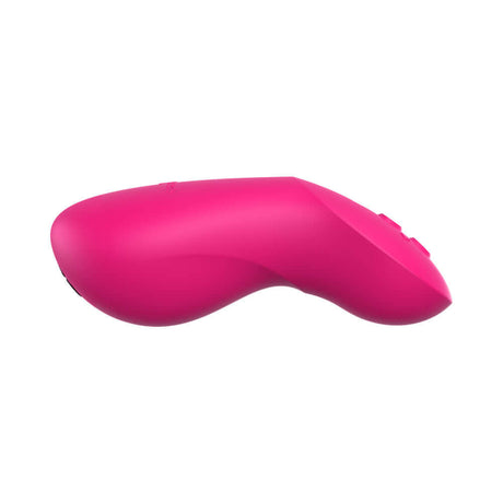 We-Vibe Chorus Pro Couples Massager Electric Pink side view showcasing its ergonomic design.