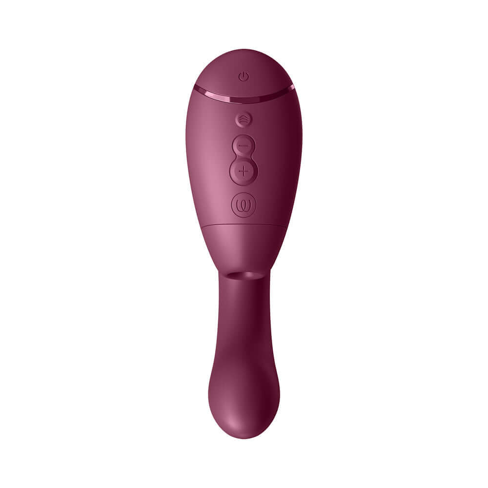 Womanizer Next Duo Massager Dusky Pink - advanced dual stimulation device for blended orgasms.
