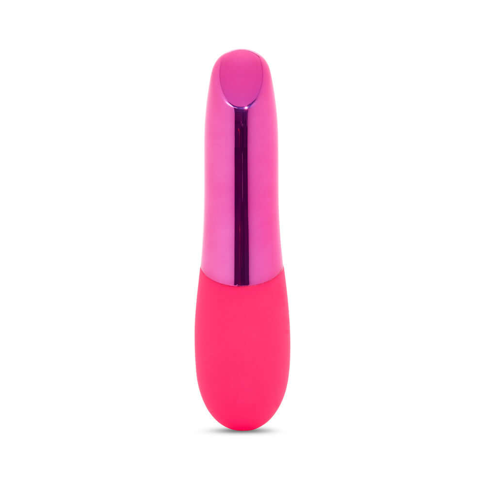 Nu Sensuelle Nikita Bullet with Nitro Motor Deep Pink vibrator with smooth silicone design.