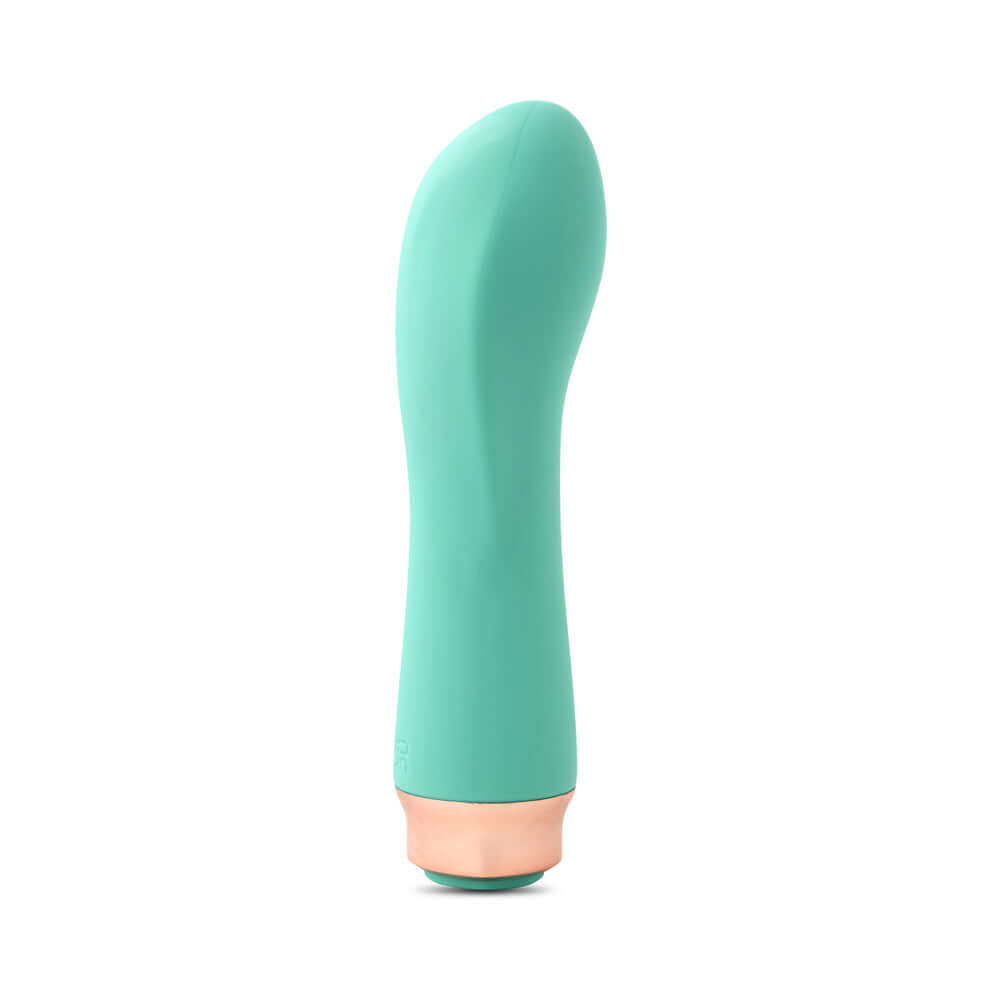 Nu Sensuelle Lynx Bullet with Nitro Motor Tiffany Blue, sleek and smooth vibrator designed for deep vibrations.