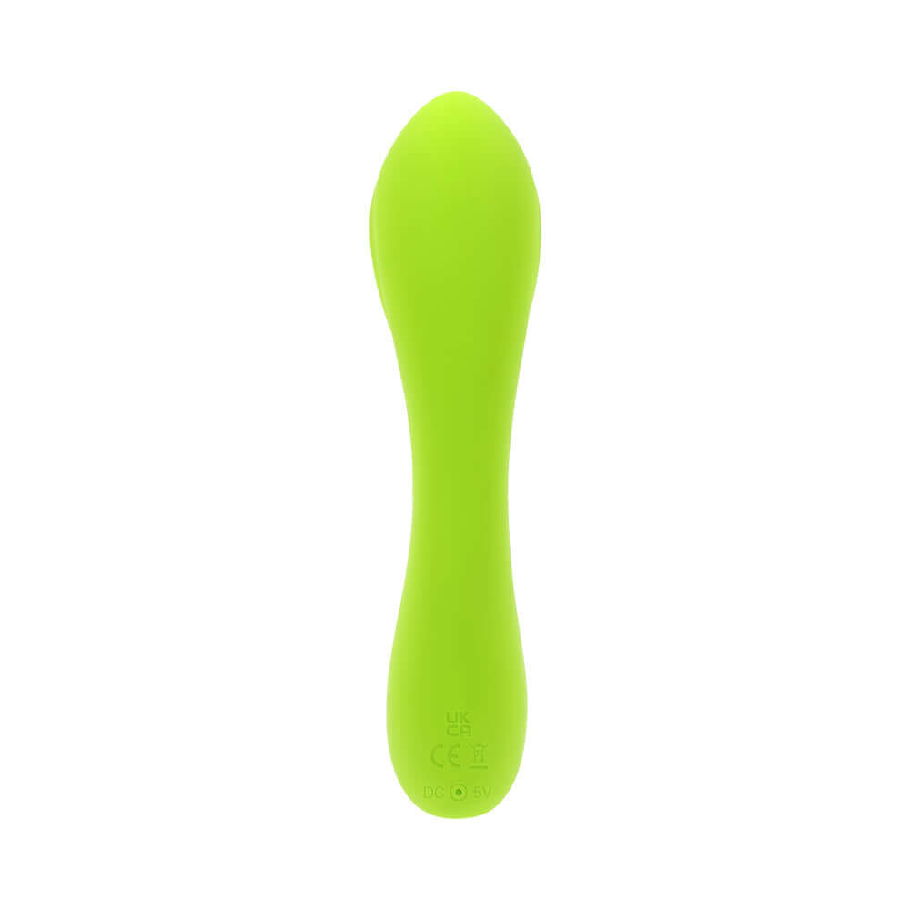 Evolved Brat Bunny Rabbit Vibrator Green in vibrant green color for intense pleasure.