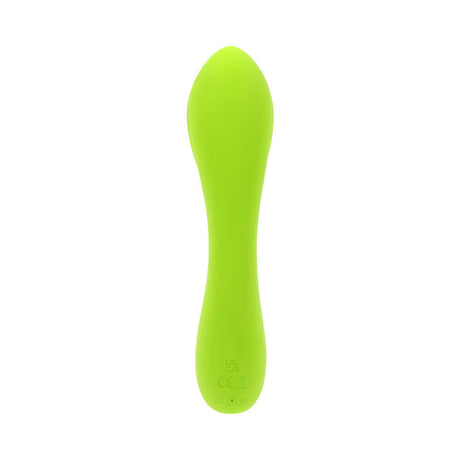 Evolved Brat Bunny Rabbit Vibrator Green in vibrant green color for intense pleasure.