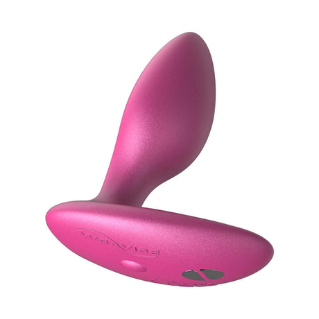 We-Vibe Ditto Plus Remote Control Vibrating Anal Plug Pink in vibrant pink color, designed for comfort and pleasure.