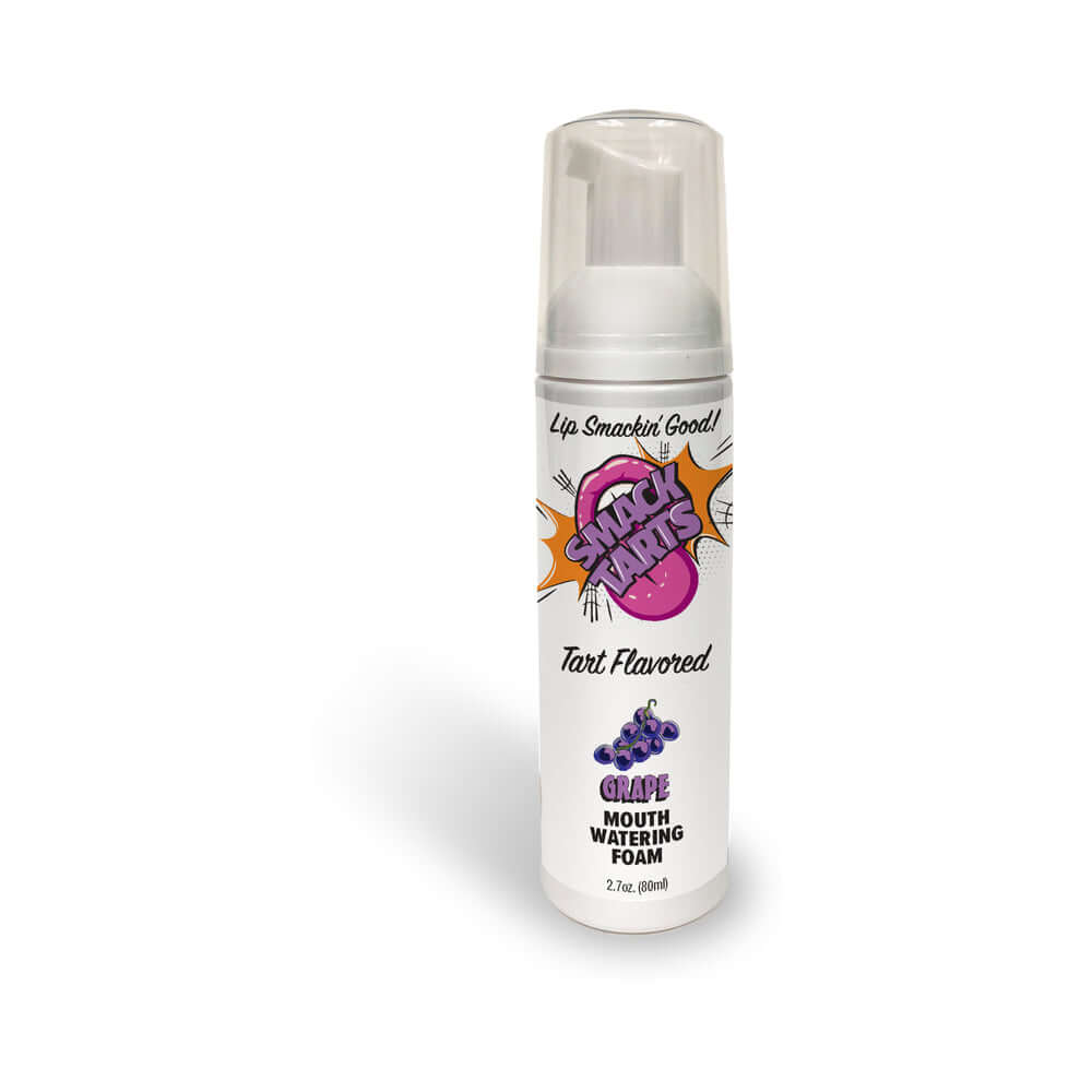 Smack Tarts Mouthwatering Foam Sour Grape 2.7 Oz - Tart flavored mouthwatering foam for a tangy, fun experience.