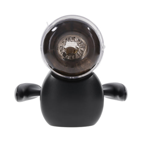 Zero Tolerance Hold Me Tight Stroker Black with a sleek design and interactive features for ultimate pleasure.