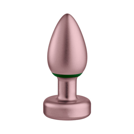 FemmeFunn Bougie Plug Rose Gold, luxurious anodized aluminum anal plug with a sleek design.