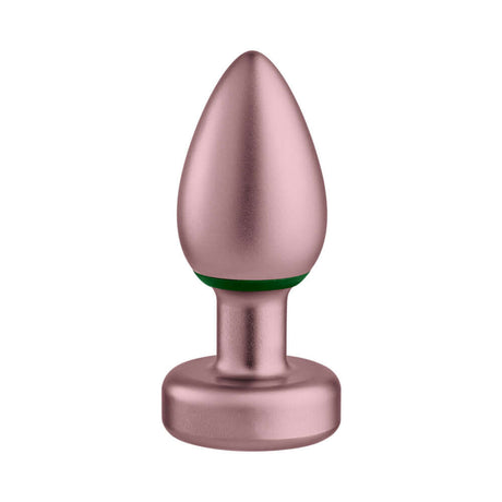 FemmeFunn Bougie Plug Rose Gold, luxurious anodized aluminum anal plug with a sleek design.