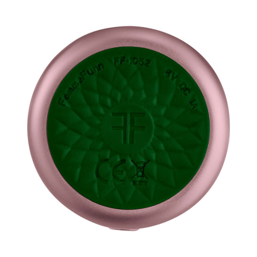 FemmeFunn Bougie Plug Rose Gold base, showcasing a sleek design with details for luxurious backdoor pleasure.