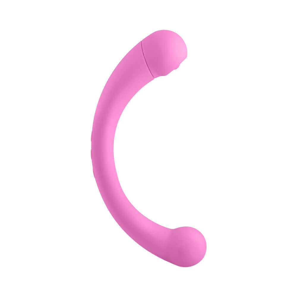 FemmeFunn Dual Stimulating Arc Vibrator Aluna Pink designed for versatile ultimate stimulation.