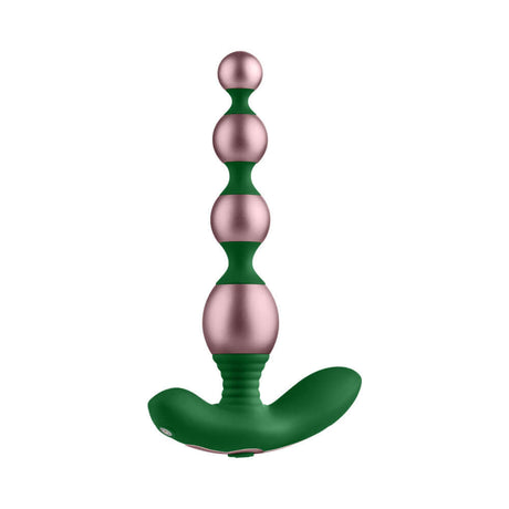 FemmeFunn Bougie Beads Rose Gold, luxurious anal beads with sleek anodized aluminum and elegant design.