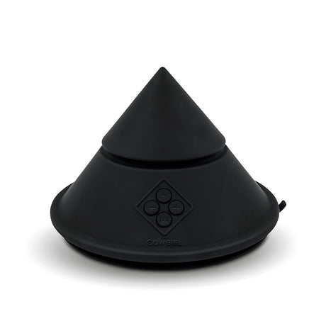 Cowgirl Cone Premium Sex Machine with App and Remote Control in sleek black design.