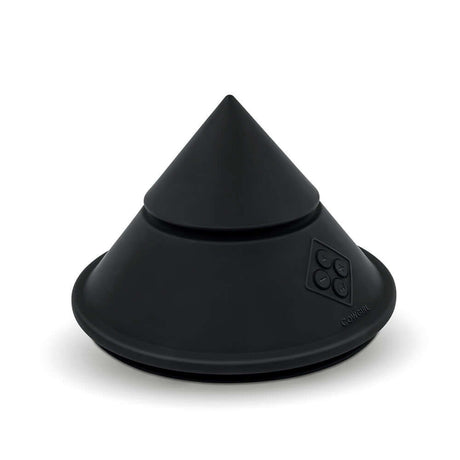 Cowgirl Cone Premium Sex Machine with App and Remote Control - Black silicone design for ultimate pleasure.