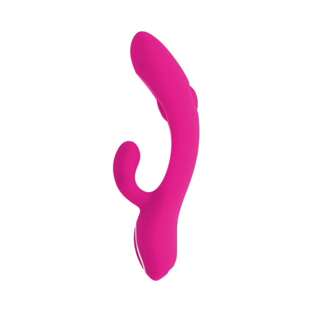 Evolved G Tapper G-spot Clitoral Stimulation in vibrant pink color, designed for dual stimulation and intense sensations.