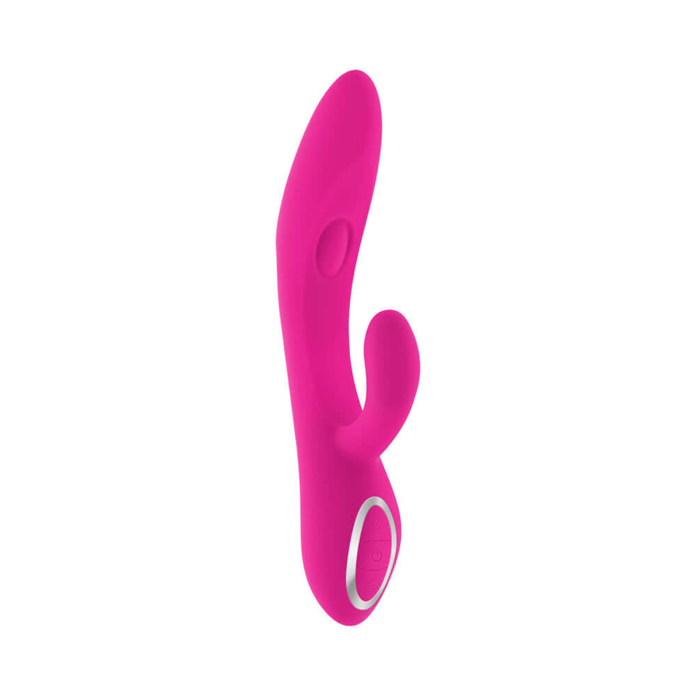 Evolved G Tapper G-spot Clitoral Stimulation in vibrant pink color, designed for dual sensations.