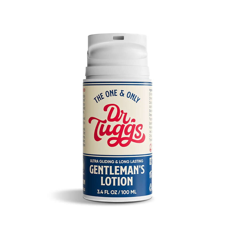 Dr Tuggs Gentlemans Masturbation Lotion 3.4 Oz with ultra gliding formula for comfortable use.