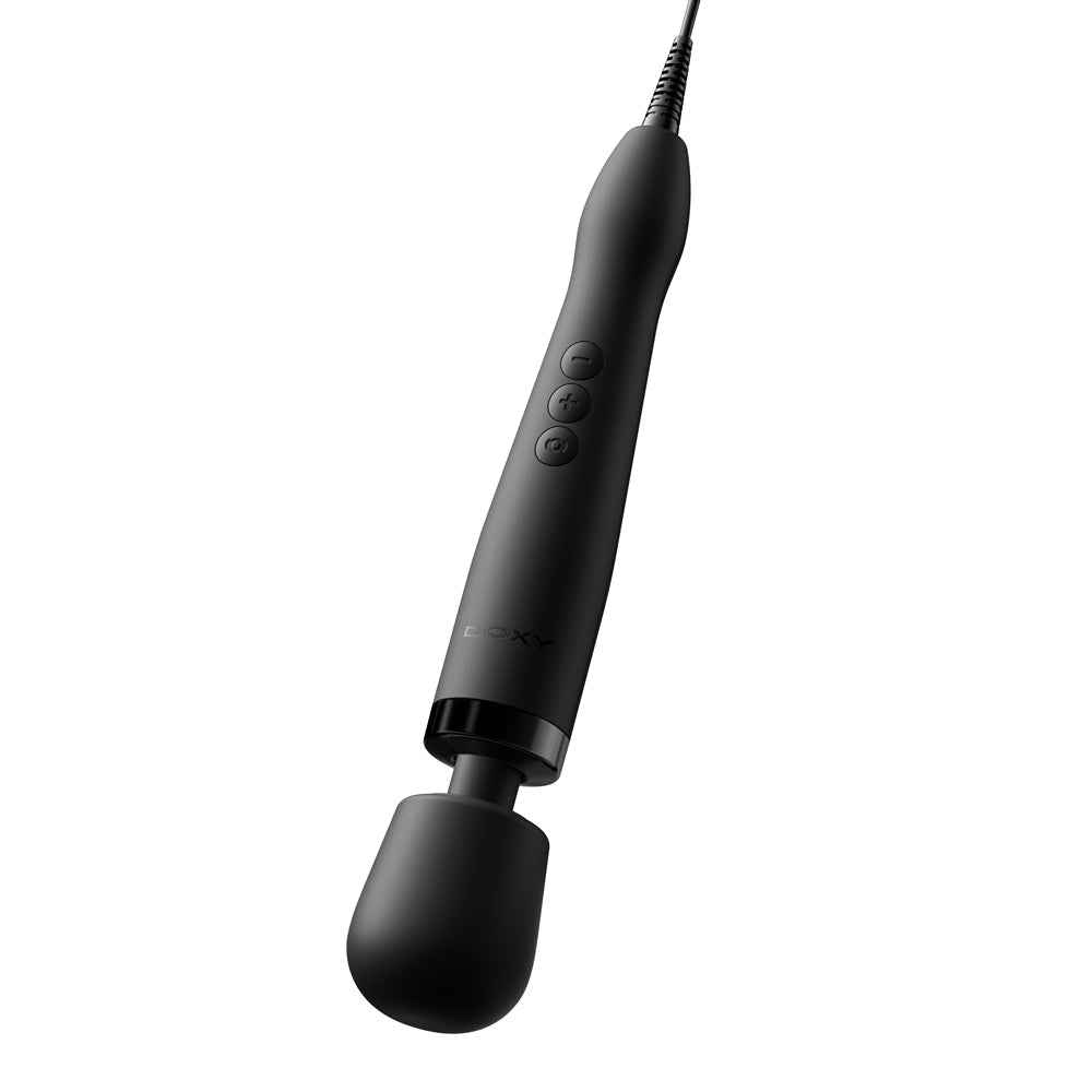 Doxy Original Massager Wand Massager Black, a powerful mains-powered wand for deep, satisfying massages.