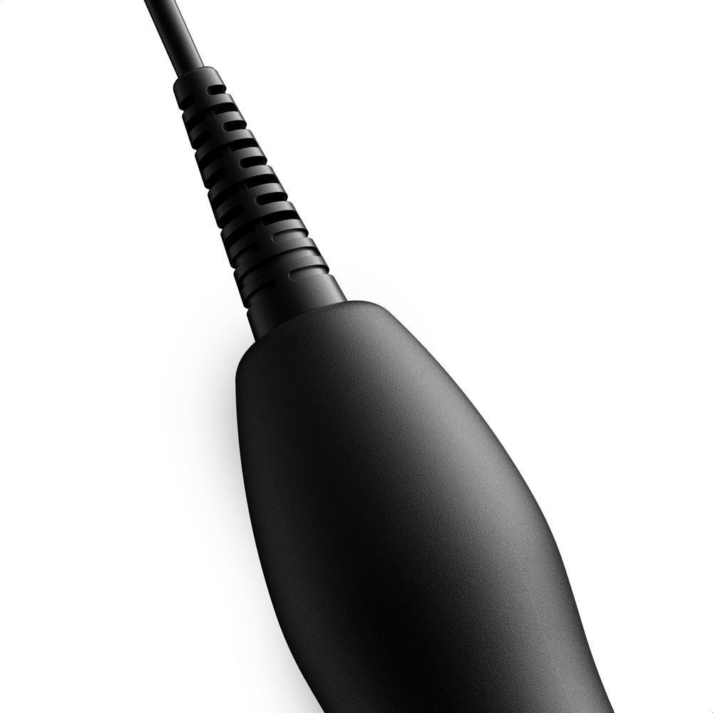 Doxy Original Massager Wand Massager Black power cable close-up on a white background.