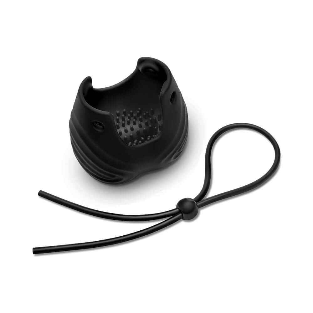 Me You Us Silicone Ball Bag featuring textured interior and adjustable strap for a secure fit.