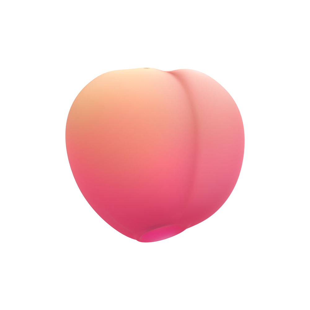 Romp Pink Peach Air Suction Clitoral Stimulator designed for playful external stimulation.