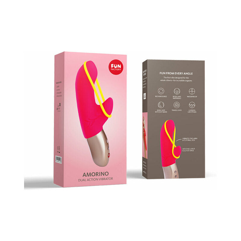 Fun Factory Amorino Dual Action Vibrator Pink